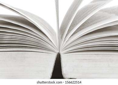 opened book