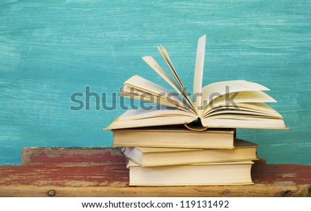 opened book