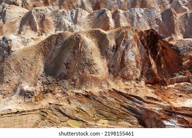 Opened Clay Pit Aerial View