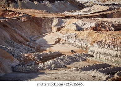 Opened Clay Pit Aerial View