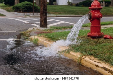 Opened fire hydrant later leak spray in residents open fire hydrants