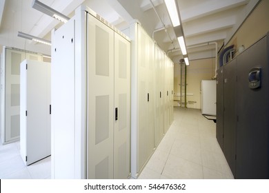 Opened storage for storing data at mobile cellular communication center