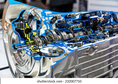 Opened switch gear of a car