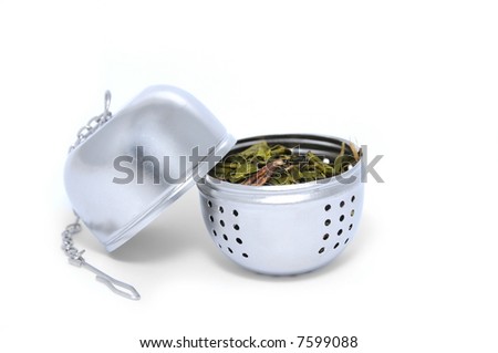 Opened tea Strainer