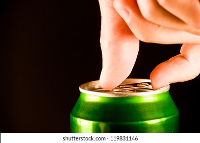 Opening A Can Of Beer