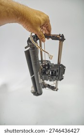 Opening and disassembling an old typewriter