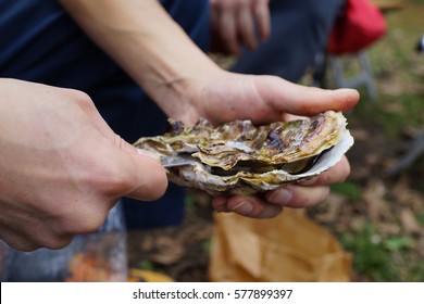 opening oyster