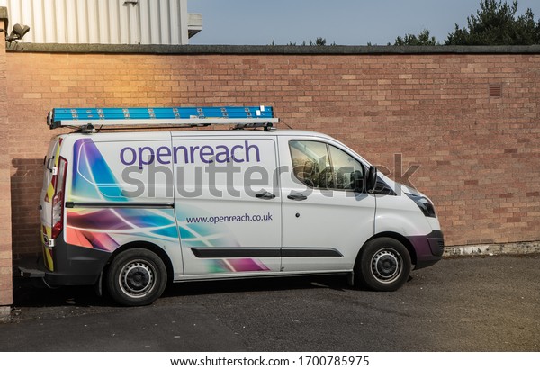 OpenReach\
works van  Telford Shropshire  GB  10/04/2020\
