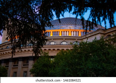 Opera And Balet Theatre. Russia. Novosibirsk. Lenin Square.