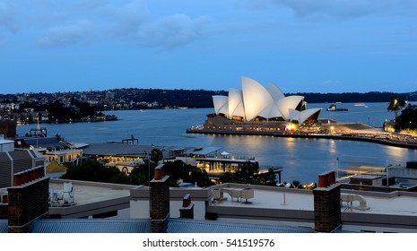 Opera House In Twilight, Sydney