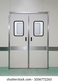Operating room door