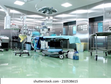 Operating Room In A Modern Hospital 