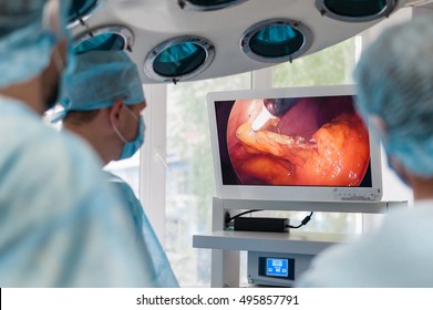 Operation Using Laparoscopic Equipment