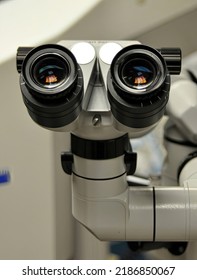 Ophthalmic Surgical Microscope Used During Retina, Cataract, Glaucoma And Corneal Surgeries To Get Better Visualization Of The Eye Helping The Surgeon Get Better Outcomes For Their Patients.