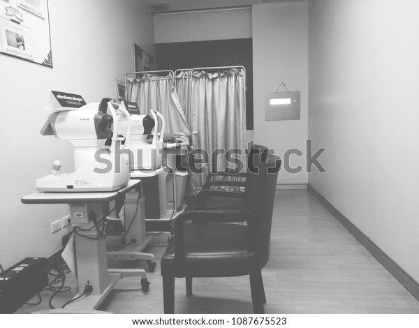 Ophthalmologist Exam Room Chair Eye Test Stock Photo Edit Now