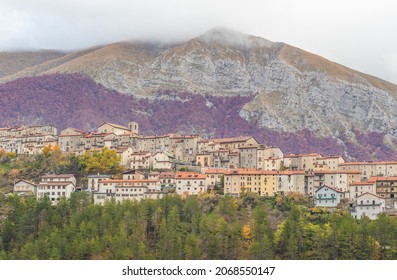 Opi, Italy - embedded in the wonderful Abruzzo, Lazio and Molise National Park, Opi is one of the most spectacular villages of the Apennine Mountains, expecially during Autumn foliage