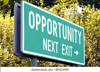 Opportunity - Next Exit Sign