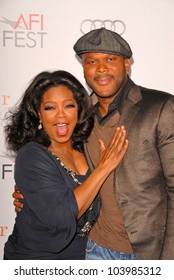 Oprah Winfrey And Tyler Perry  At The AFI Fest Premiere Of 'Precious,' Chinese Theater, Hollywood, CA. 11-01-09