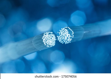 Optic fiber cable connecting