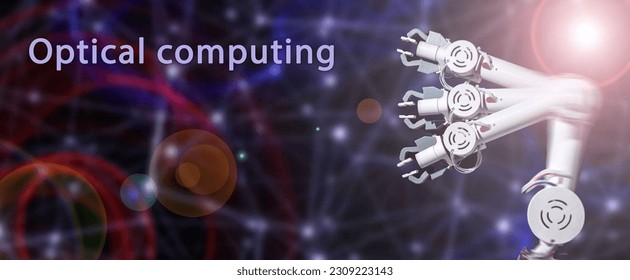 Optical computing a technology that uses light instead of electricity to process data.