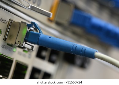 Optical Fibre Patch Cords Connected to Passive Line Unit, Information Technology in Internet of Things Devices 