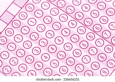 optical form of an examination