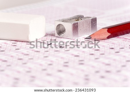 optical form of an examination