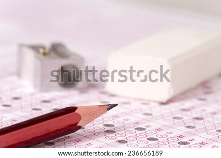 optical form of an examination
