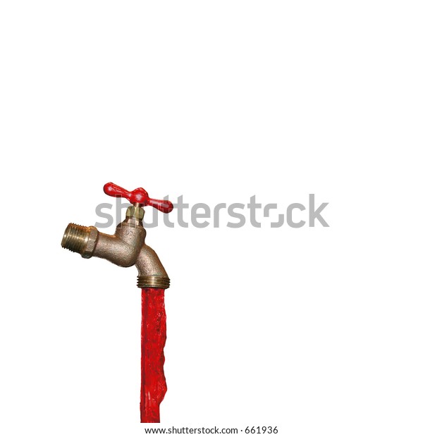 fake water faucet