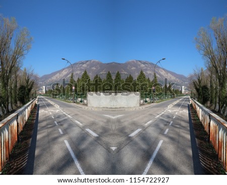 What If Two Roads Are Illusion What If >> Optical Illusion Two Symmetrical Roads Illusion Stock Photo Edit What If Two Roads Are Illusion What If >> Optical Illusion Two Symmetrical Roads Illusion Stock Photo Edit