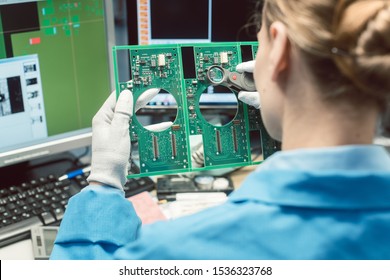 Optical Quality Control And Assembly Inspection Of An Electronic Product In The Factory