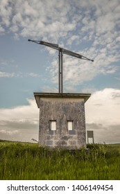 Optical Telegraph With Semaphore Signaling The Number 