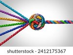 Optimized Workflow Success and optimize alignment efficiency representing business Organizational order and Systematic corporate management as a management concept.