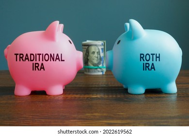 Options Traditional IRA Or Roth IRA Retirement Plans As Piggy Banks.