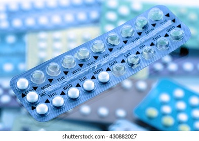 Oral Contraceptive Pill On Pharmacy Counter Stock Photo 430882027 ...