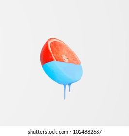 Orange background concept
