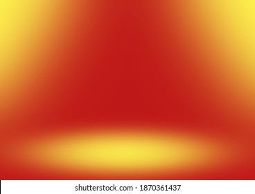 Orange Background With soft studio lights  - Shutterstock ID 1870361437