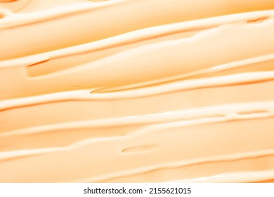 Orange Beige Cream Cosmetic Mask Texture Background 