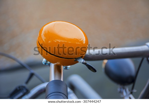 orange bike bell