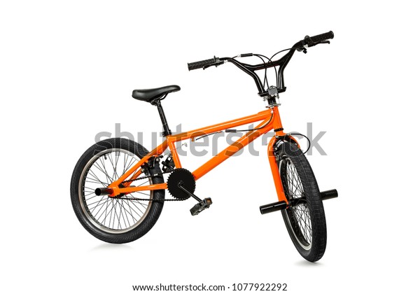 orange bmx bike