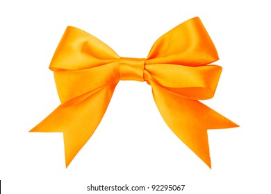 Orange Bow