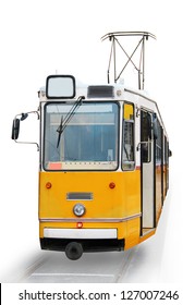 Orange Budapest Tram
