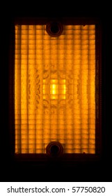 orange car back light