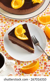 Orange Chocolate Mousse Cake