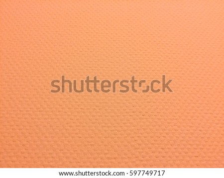 Orange color canvas texture background