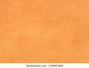 Orange Colored Paper With Embossed Diamond Pattern.Texture Or Background