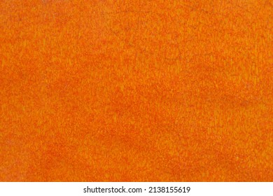 Orange Crack Ceramic Tile. Orange Color Of Glazed Tile Texture Abstract Background. Texture Of Crackle Glass Mosaic Tile. 