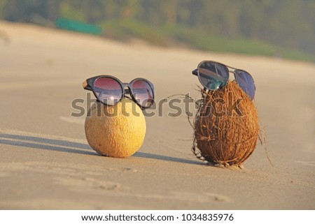 Similar – Image, Stock Photo crazy!! Food Fruit Melon