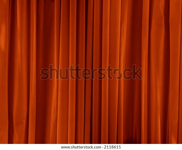 Orange Drapes Satin Velvet Light Effect Stock Photo Edit Now 2118615