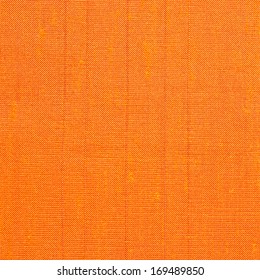 Orange Fabric Texture Background